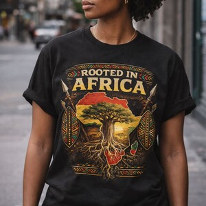 تيشيرت “Rooted in Africa”