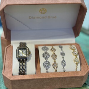 طقم فاخر Diamond Blue من Smart Buy أناقة متكاملة في صندوق واحد